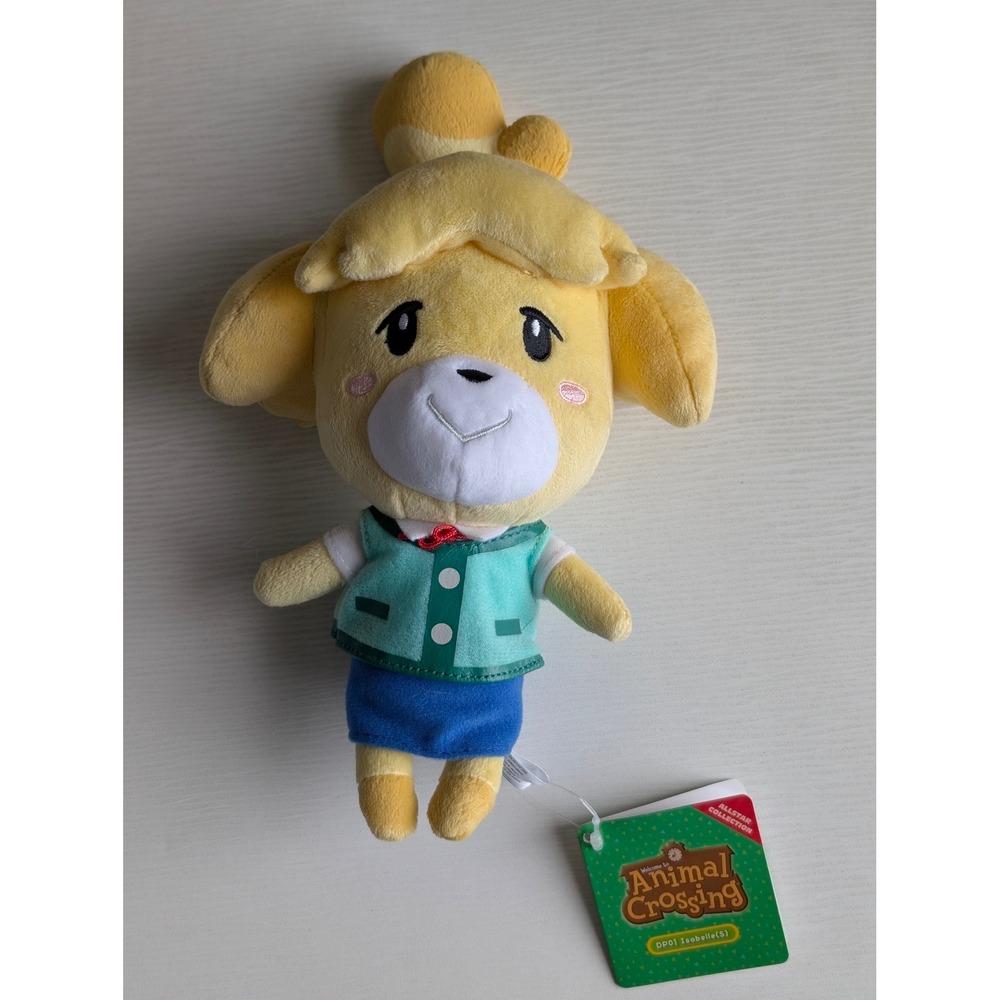 Nintendo‎ Animal Crossing Isabelle Allstar Collection DP01 Plush 8.5" NWT